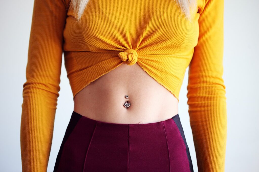 piercing, belly ring, jewelry