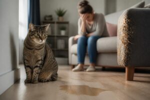 Wenn die Katze den Alltag belastet: Warum Unsauberkeit, Kratzen und nächtliche Unruhe oft Stresssignale sind